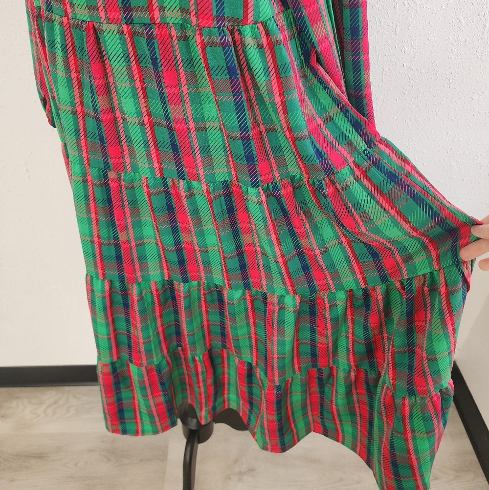 Michelle McDowell Christina Dress Plaid About You Size XL - Picture 10 of 11